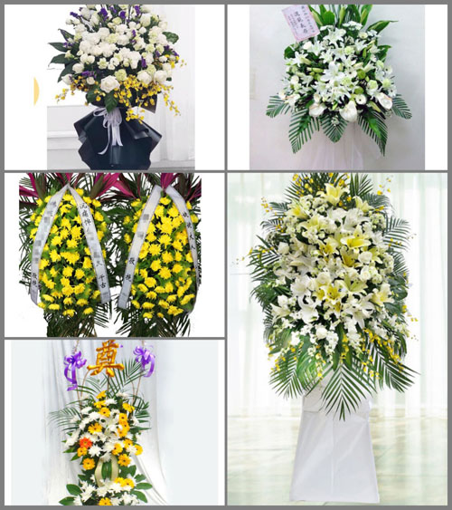 云南怒江州白事花篮预定